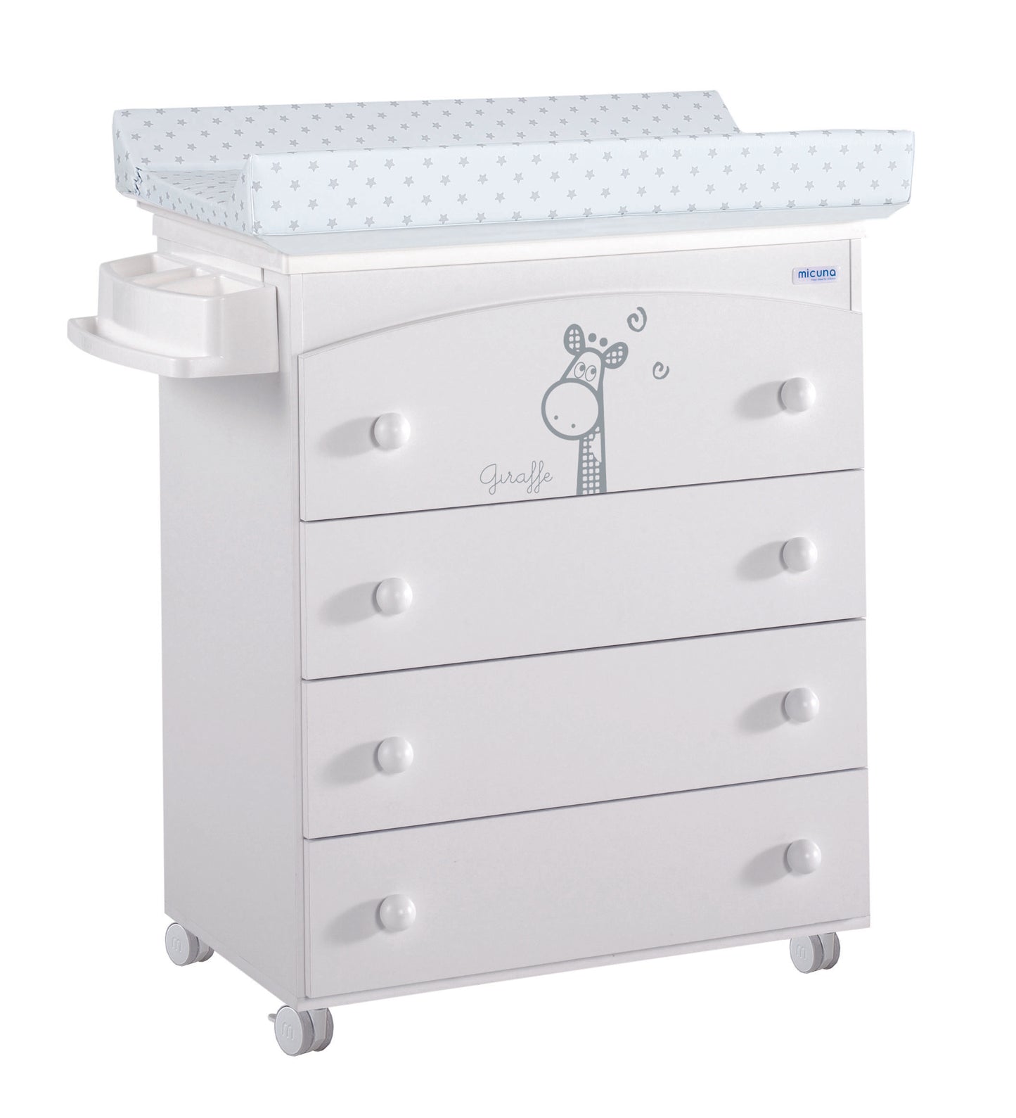 MICUNA - BABYBATH B-970* SABANA WHITE GREY STARS