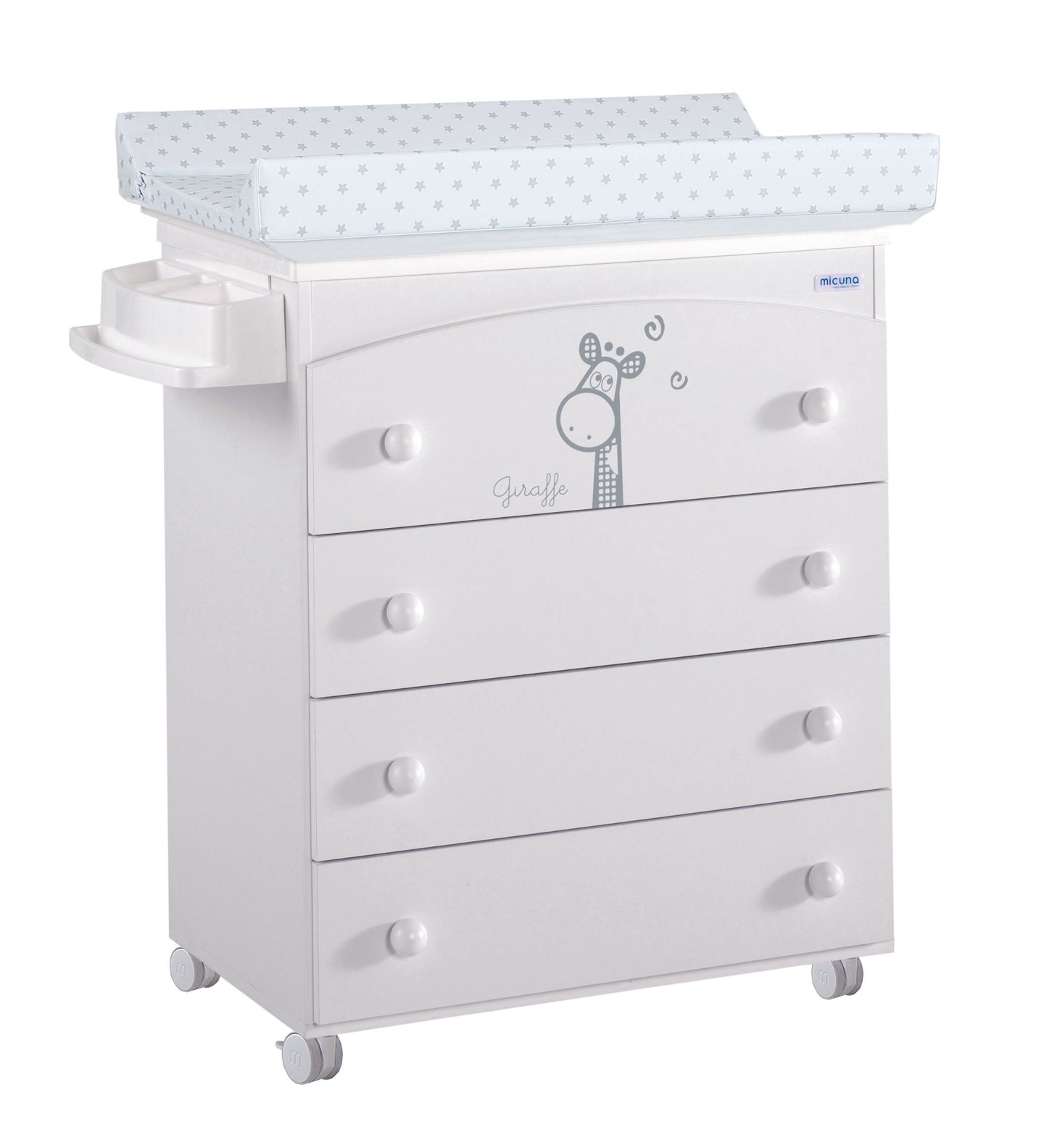 MICUNA - BABYBATH B-970* SABANA WHITE GREY STARS