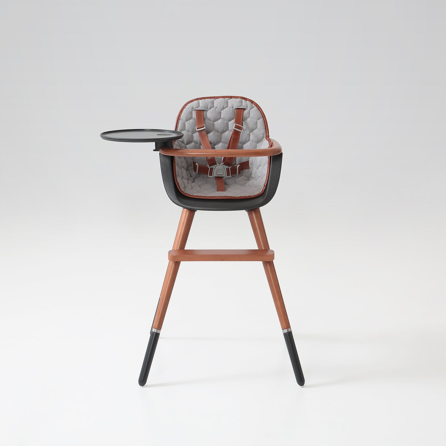 MICUNA - HIGH CHAIR OVO ORIGINAL CITY LUXE BROWN LEATHERETTE HARNESS