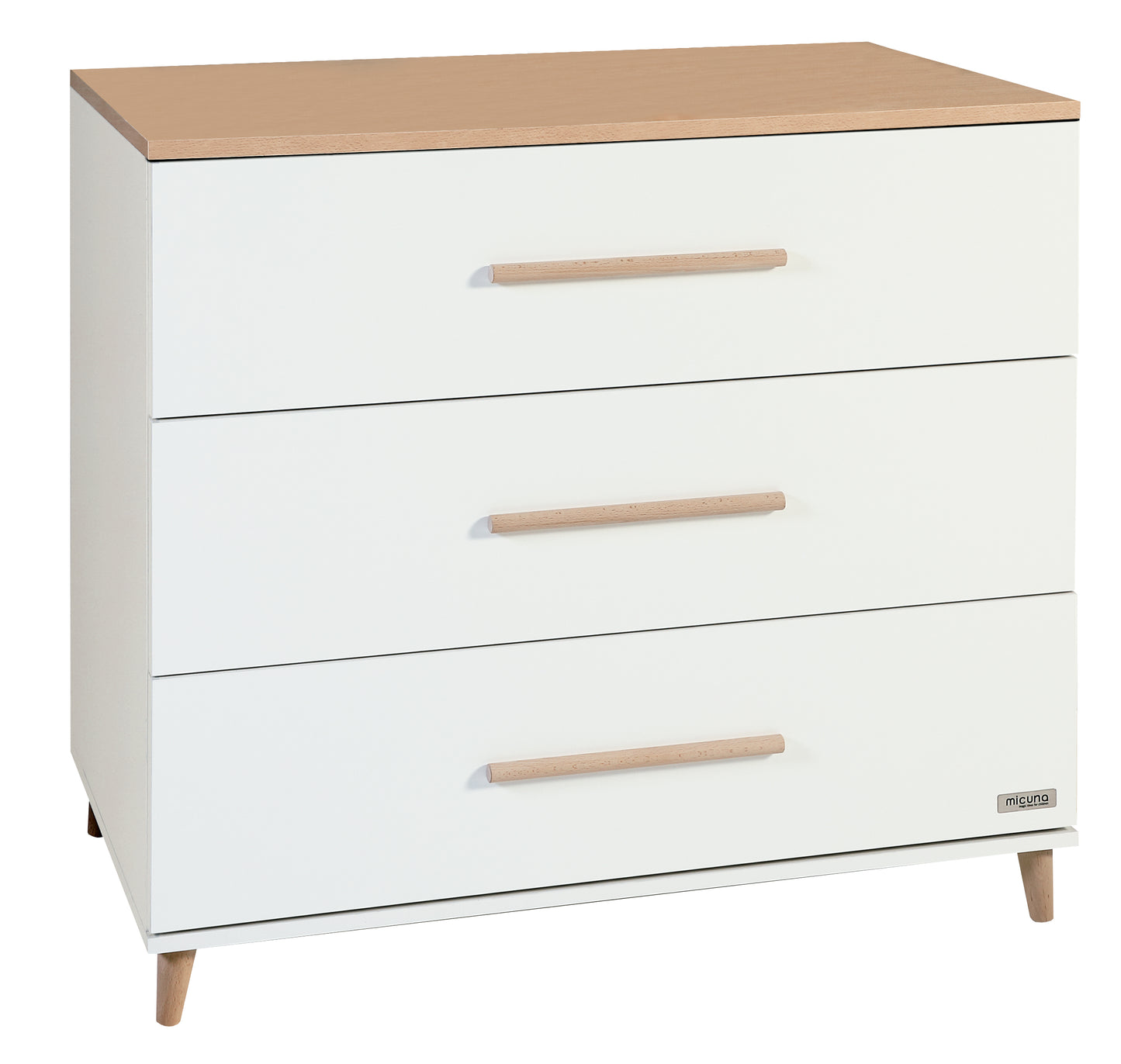 MICUNA - CO-1972 WHITE/NATURAL WAX DRESSER