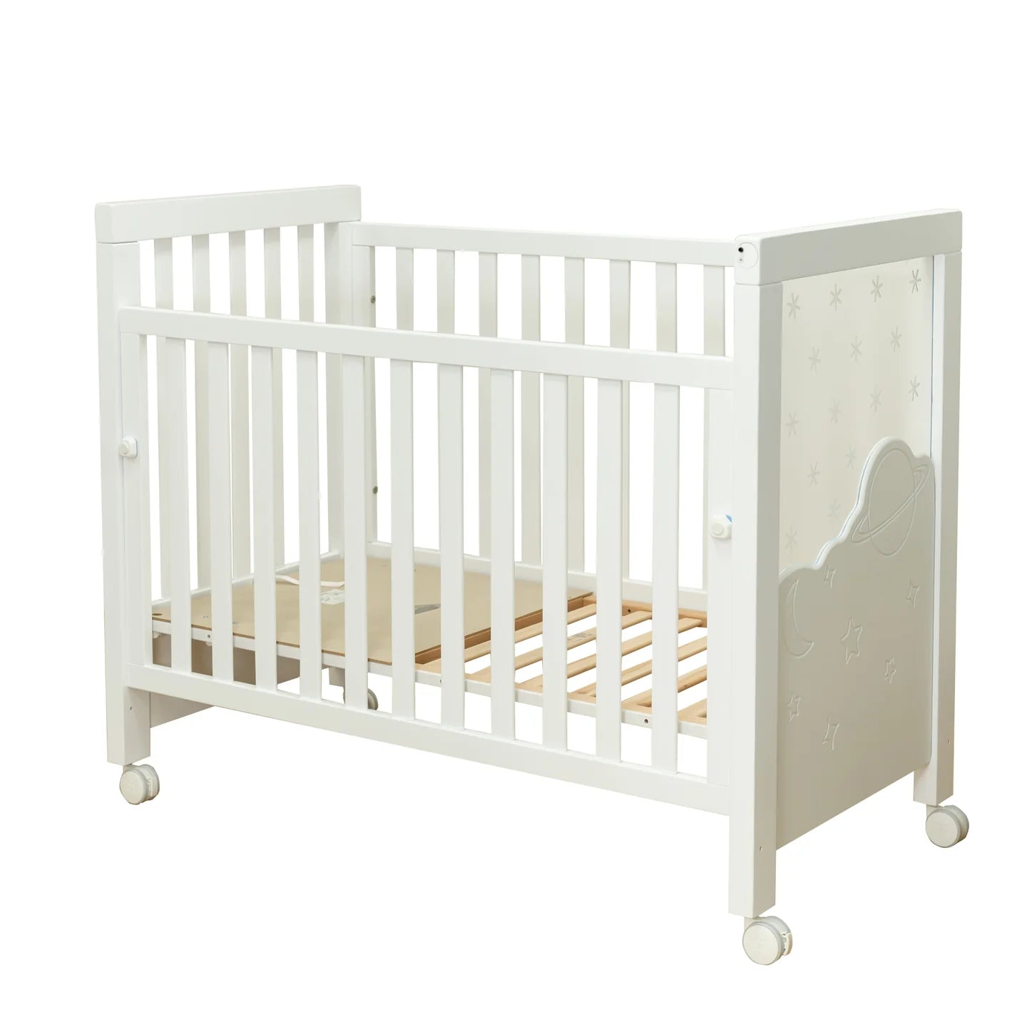 Micuna - Dolce Magic Crib and Changing Table Set White