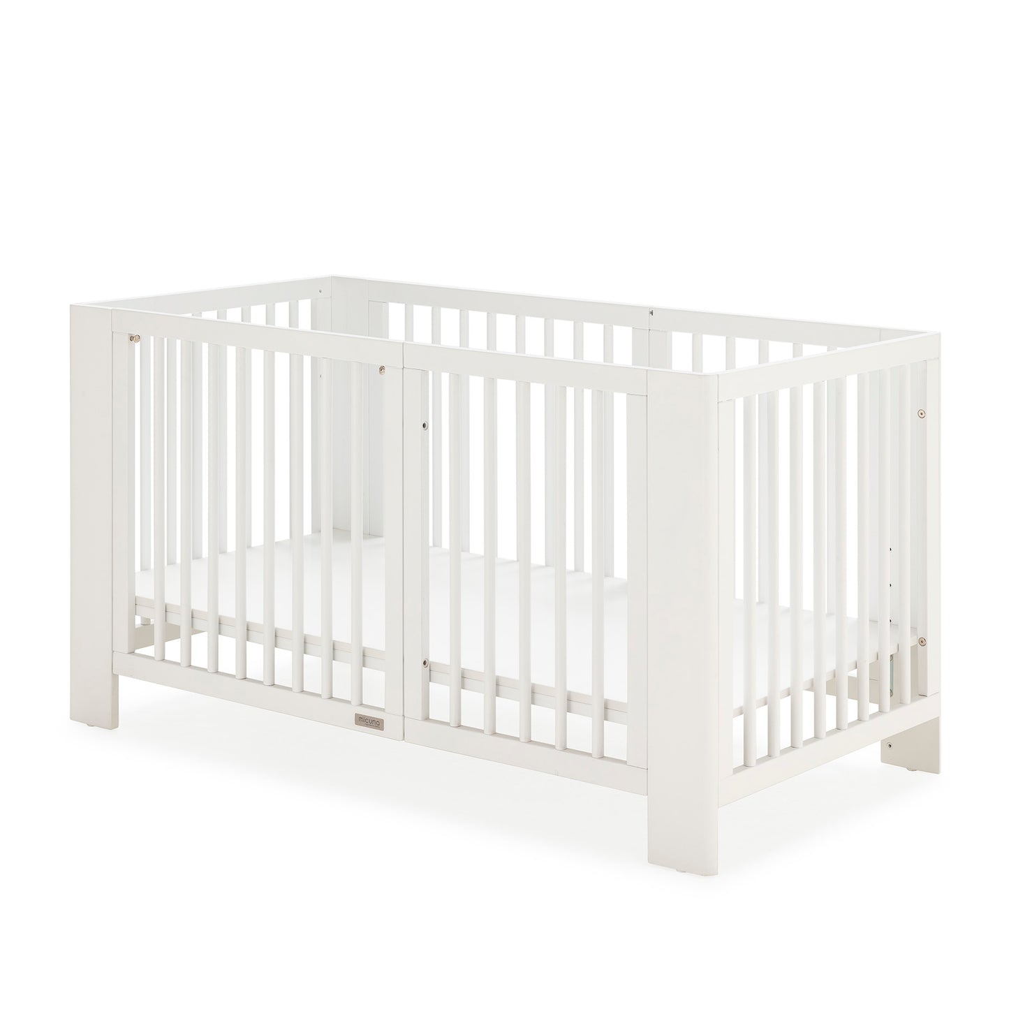 MICUNA - CONVERBABY COT WHITE 140X70