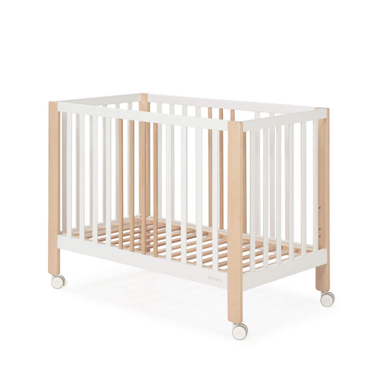 Micuna - NAYRA COT 120X60 WHITE WOOD
