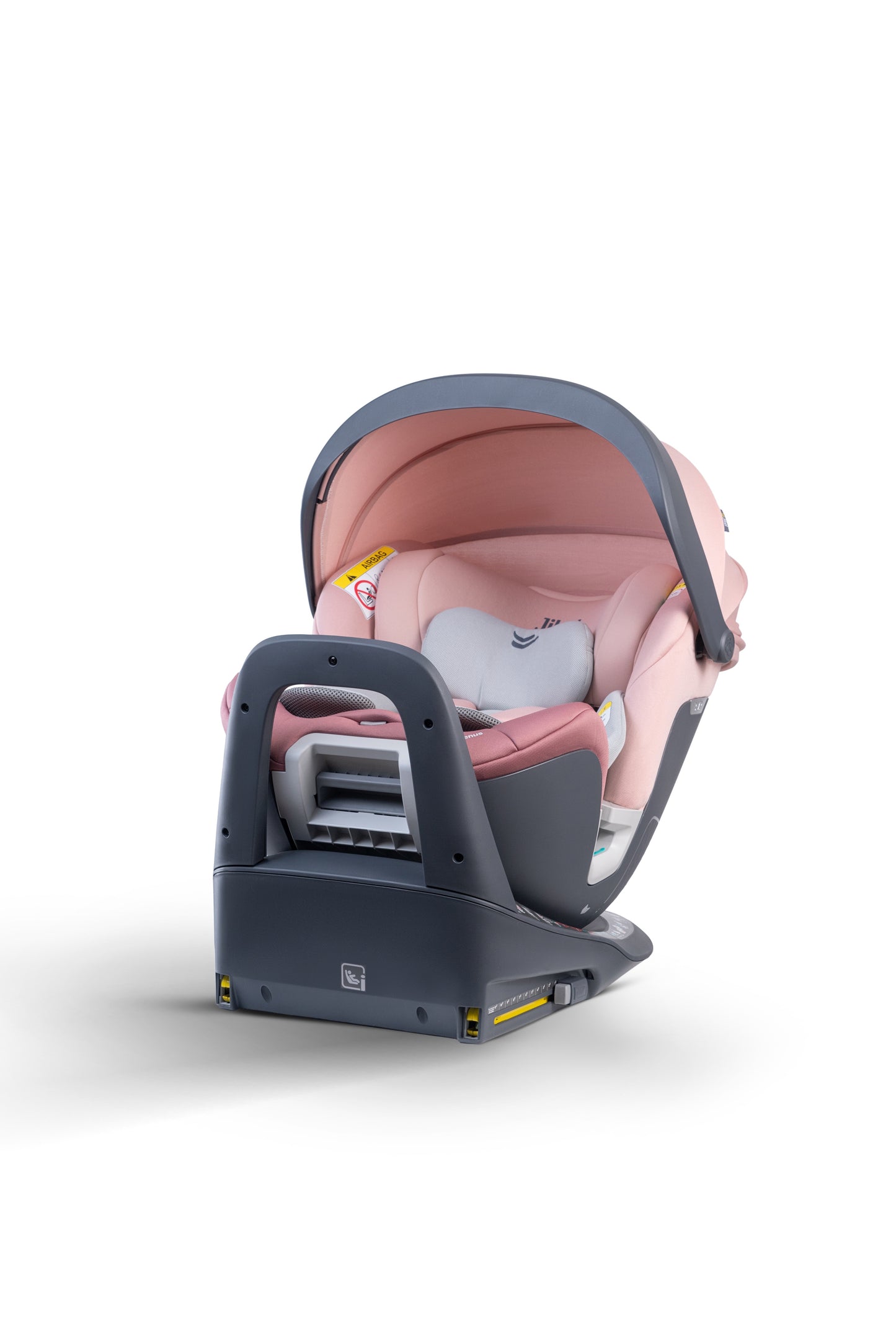 Jikel - Venus 360 I-Size Isofix Ventilated car seat - Pink
