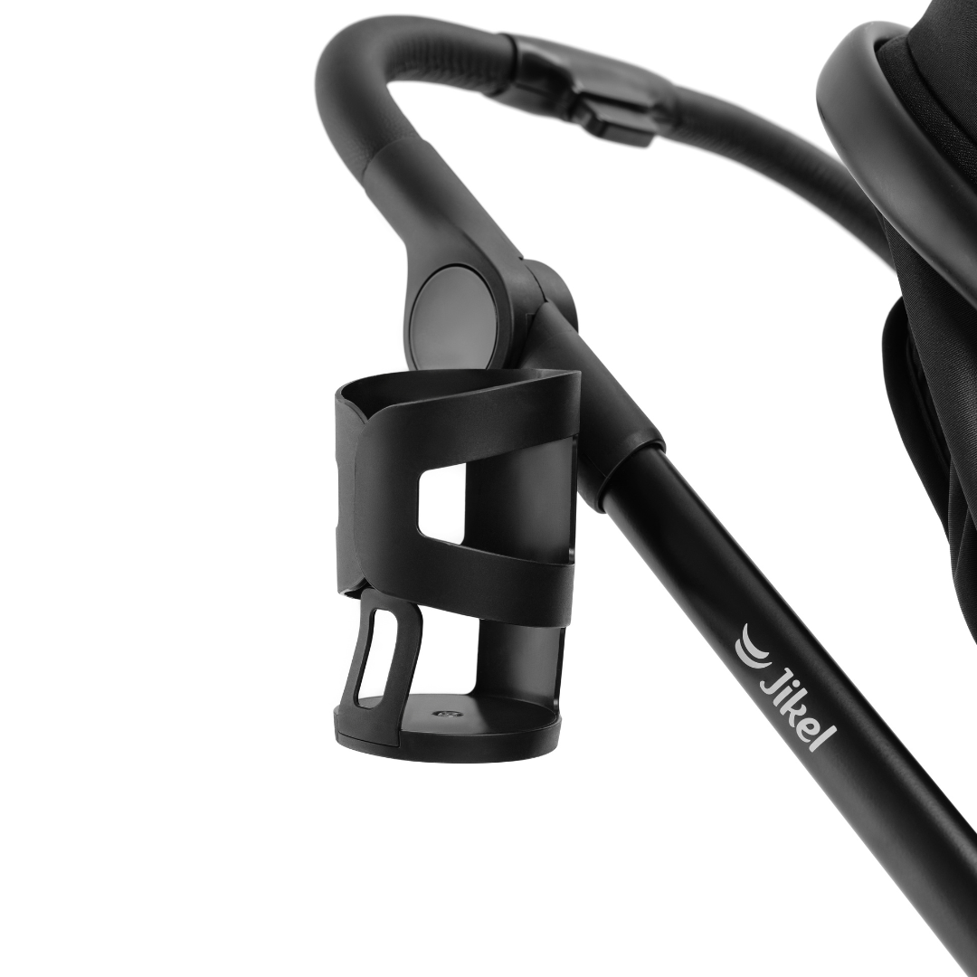 Jikel - CityFlex 2-in-1 Convertible Stroller - Midnight Black