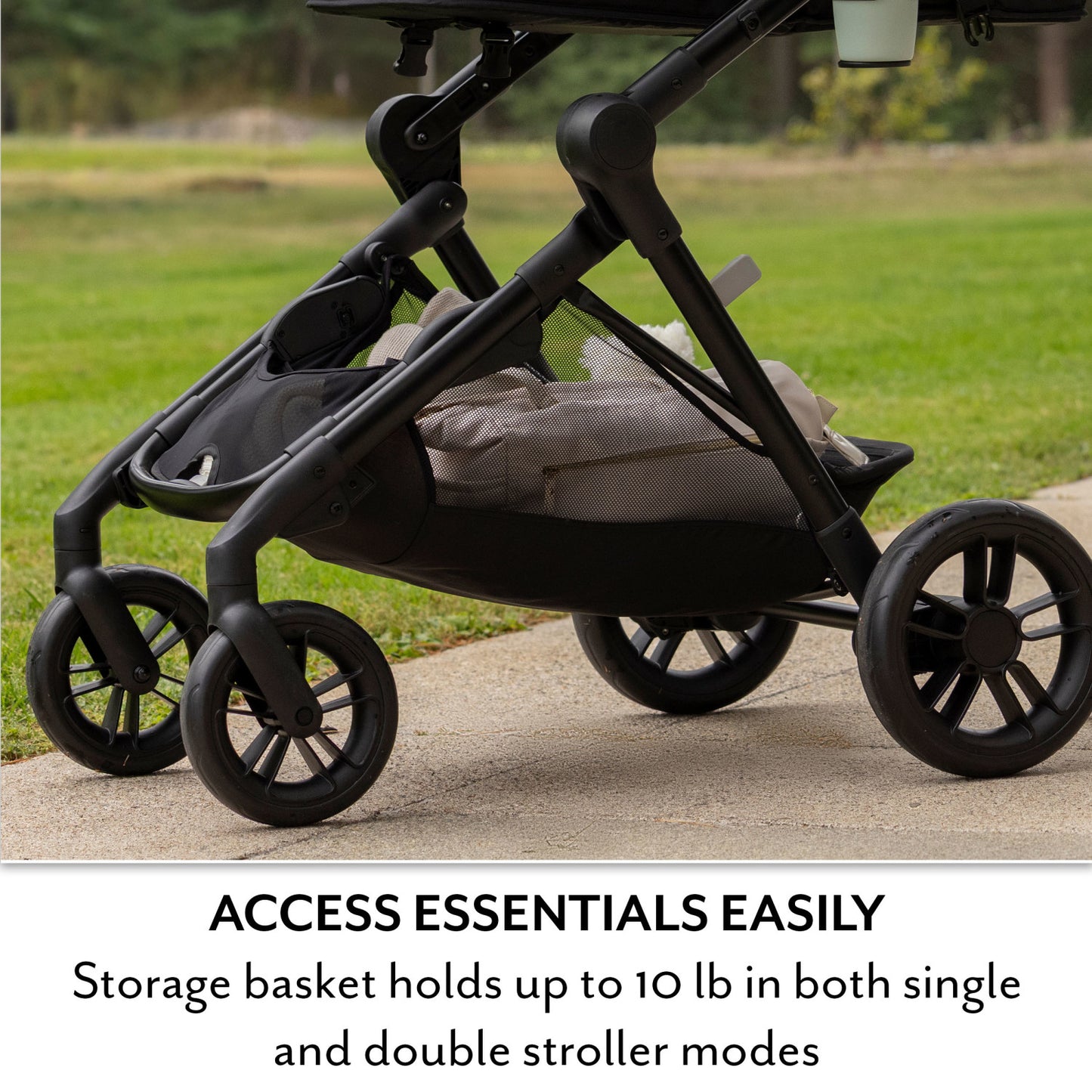 Evenflo - Pivot Xpand NXT Travel System - Coal Black