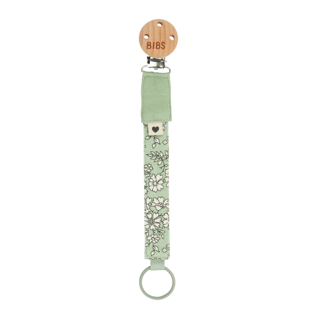 BIBS x Liberty Pacifier Clip - Capel Sage