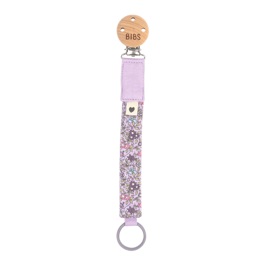 BIBS - Liberty Pacifier Clip Chamomile Lawn Violet Sky