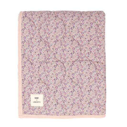 BIBS - Liberty Quilted Blanket Eloise Blush