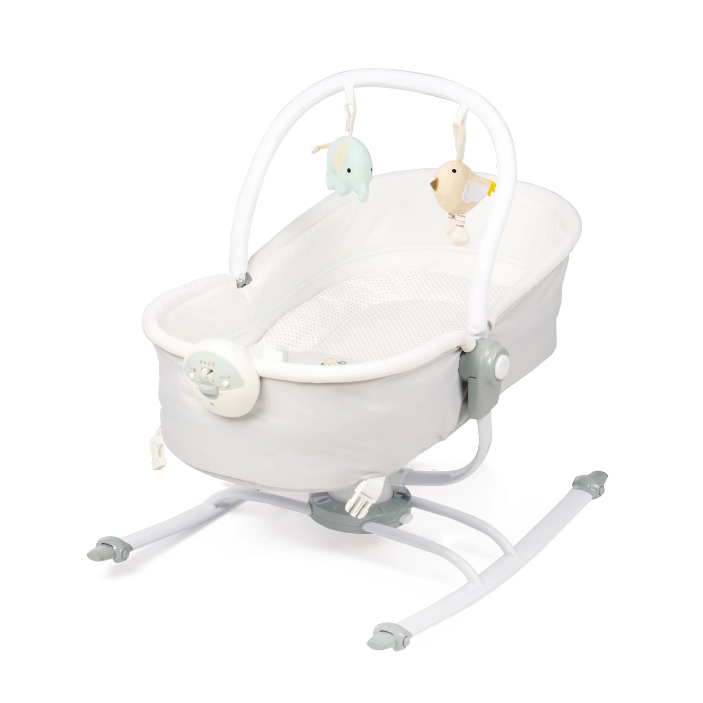 Jikel - Rella Bassinet & Rocker - Grey