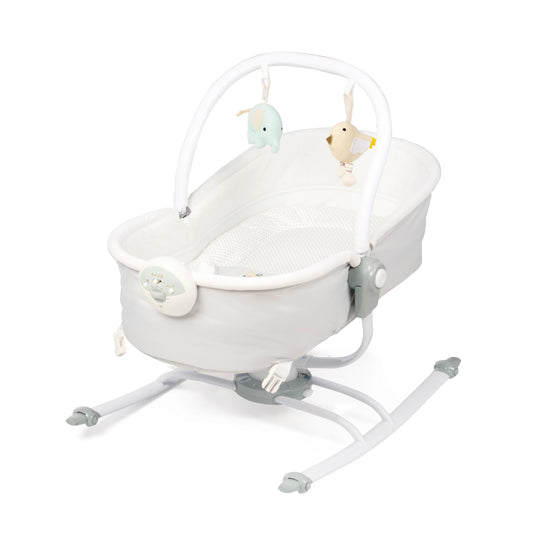 Jikel - Rella Bassinet & Rocker - Grey