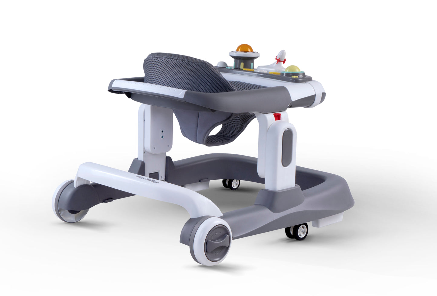 Oxi 2-in-1 baby walker and activity walker - Black