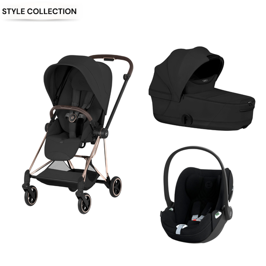 Cybex - Mios Sepia Black 3 Pcs Bundle - Style Collection