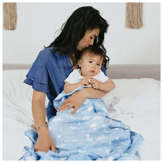 Aden + Anais - Essentials Muslin 4 Pack Swaddle Blanket Space Explorers
