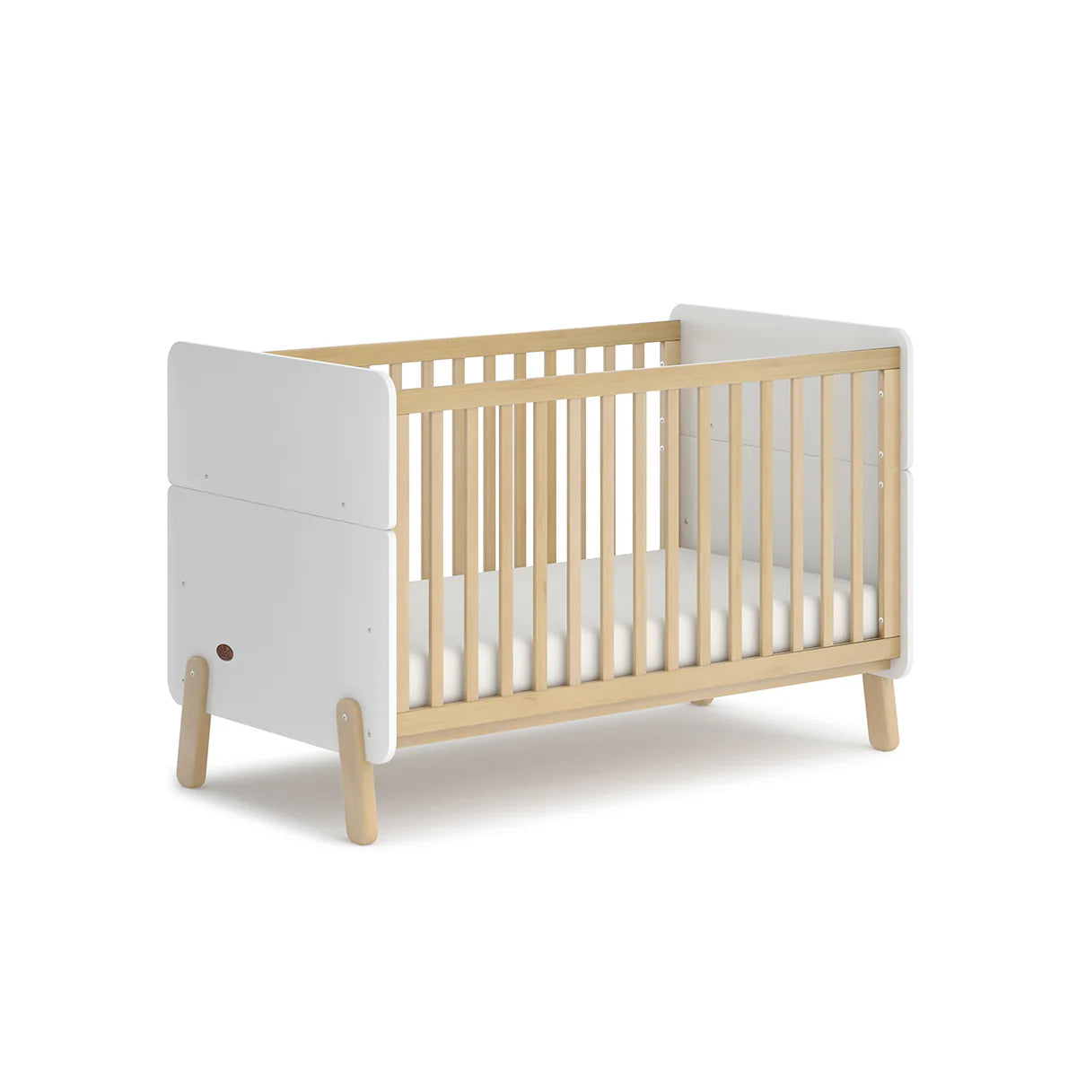Boori - Natty Cot with Universal Changer Set Barley & Almond