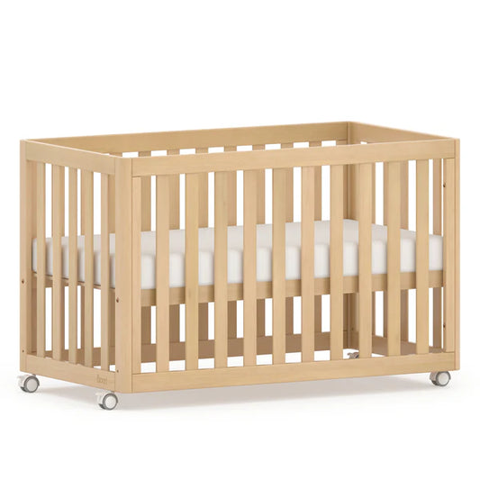Boori - Turin Compact Baby Cot_Almond  120 x 60 cm