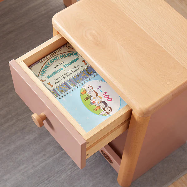 Boori - Avalon Bedside Table - Cherry and Almond