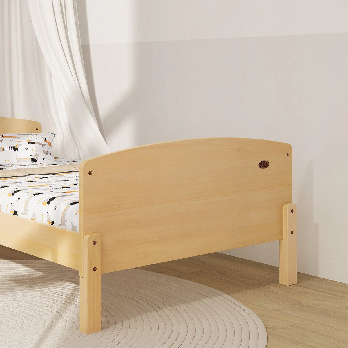 Boori - Kids Matilda Single Floor Bed_Almond