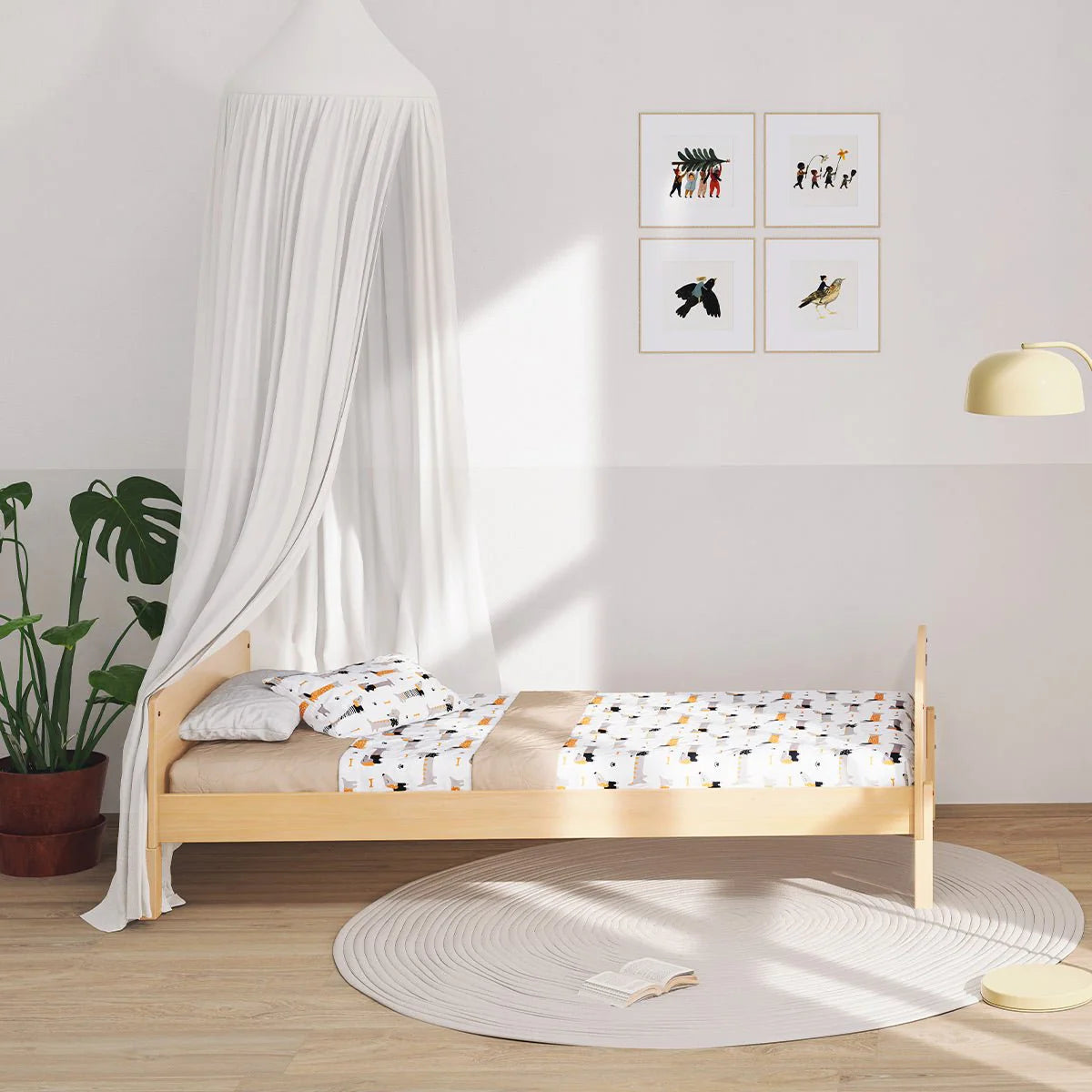 Boori - Kids Matilda Single Floor Bed_Almond