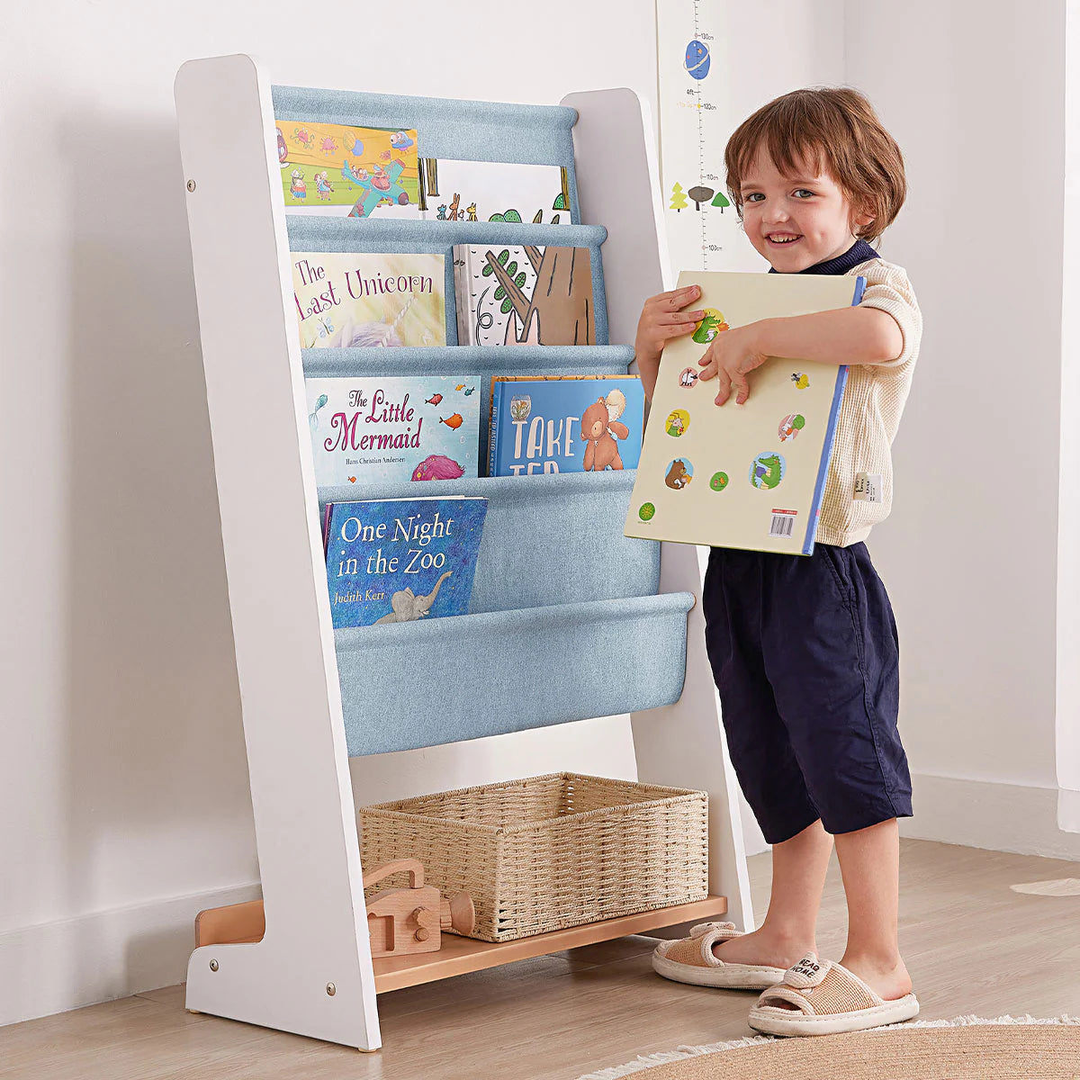 Boori - Oslo Bookrack_ Barley White and Almond