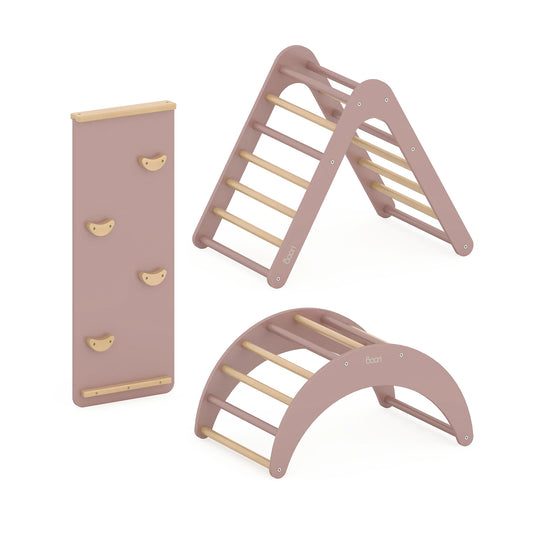 Boori - Tidy Climbing 3 Pieces Set -  Cherry and Almond