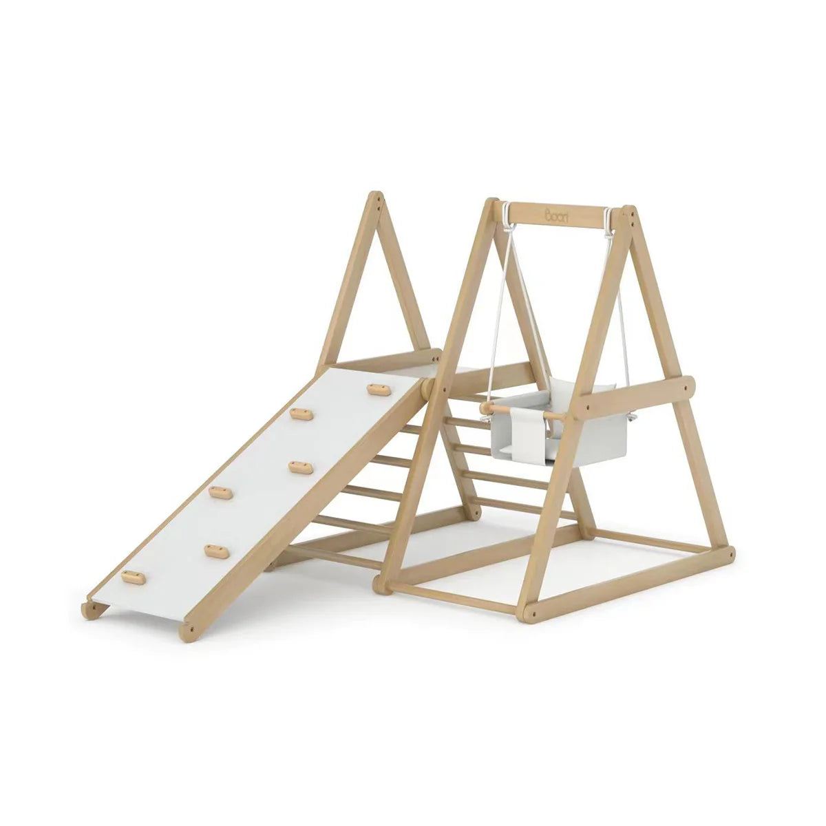 Boori - Kids Tidy Climbing Gym - Barley White and Almond