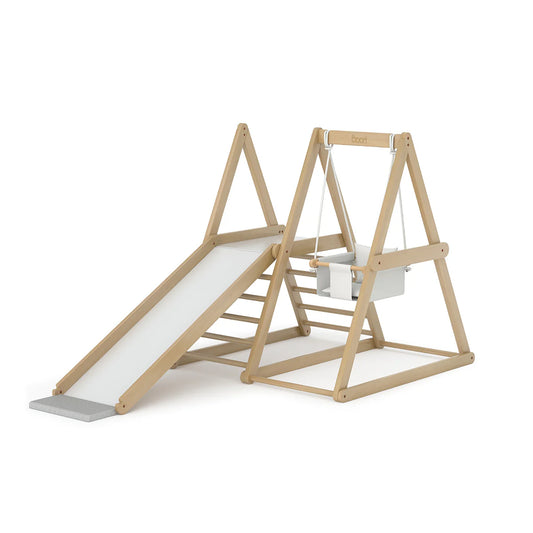 Boori - Kids Tidy Climbing Gym - Barley White and Almond