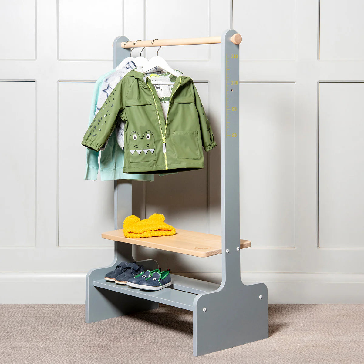 Boori - Tidy Clothing Rack - Blueberry and Beech