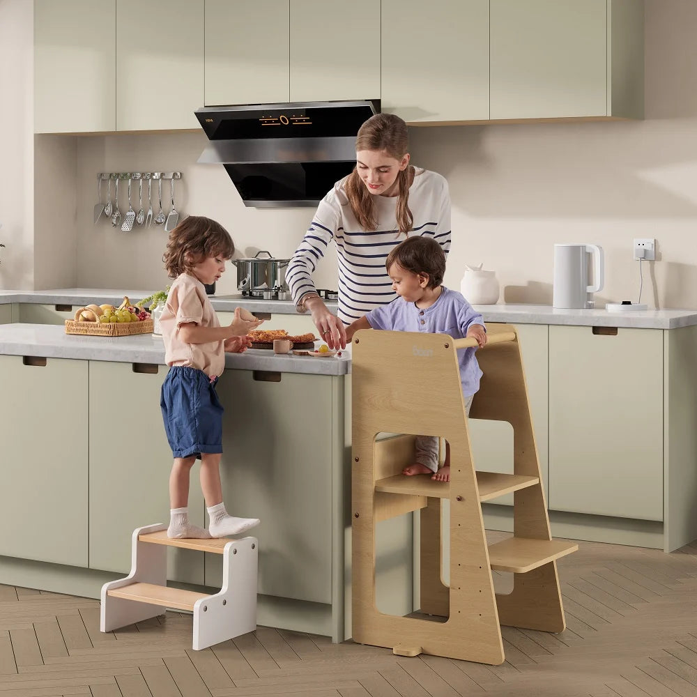 Boori - Kids Tidy Learning Tower - Beech