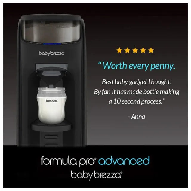 Baby Brezza - Formula Pro Advanced Formula Dispenser Machine - Black