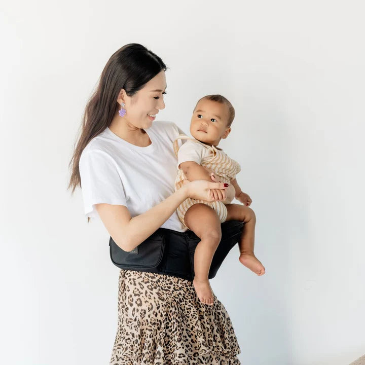 Hackerlily - HipSurfer Ergonomic Hip Seat Baby Carrier Black