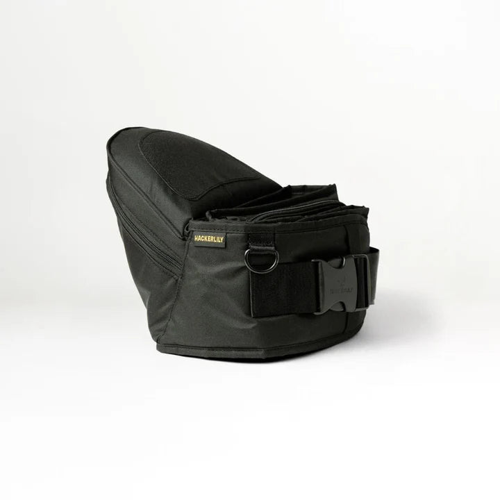 Hackerlily - HipSurfer Ergonomic Hip Seat Baby Carrier Black