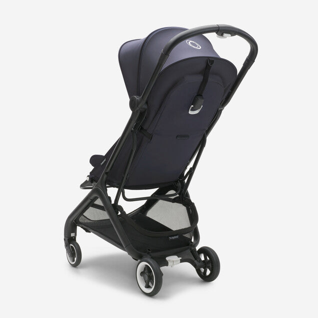Bugaboo - Butterfly Complete Travel Stroller - Black/Stormy Blue