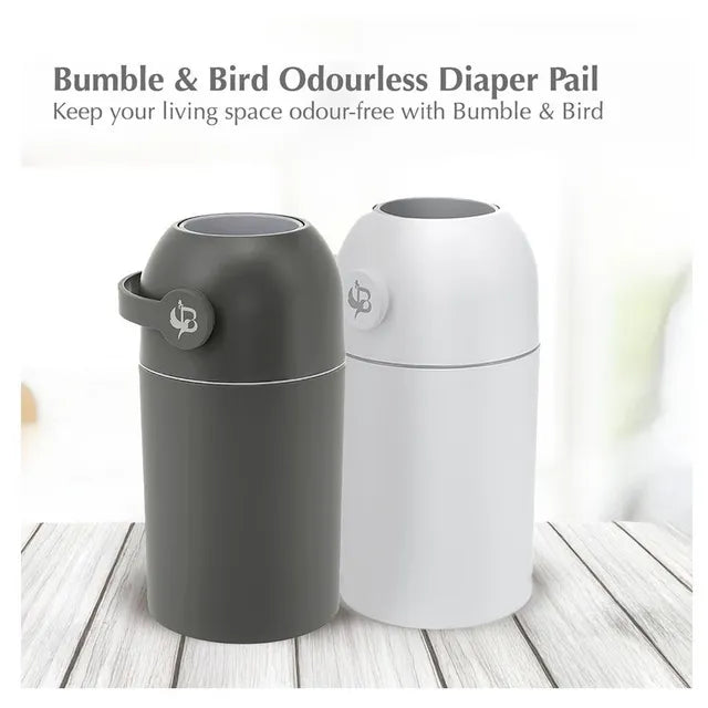 Bumble & Bird - Odourless Diaper Pail - Anthracite