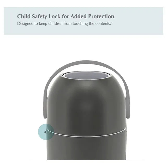 Bumble & Bird - Odourless Diaper Pail - Anthracite