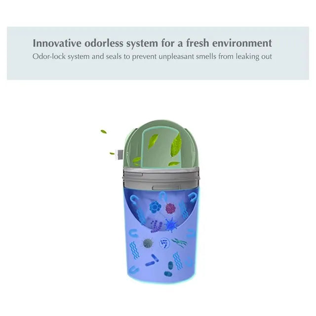 Bumble & Bird - Odourless Diaper Pail - Anthracite