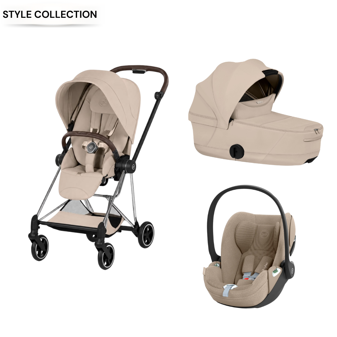 Cybex - Mios Cozy Beige 3 Pcs Bundle - Style Collection