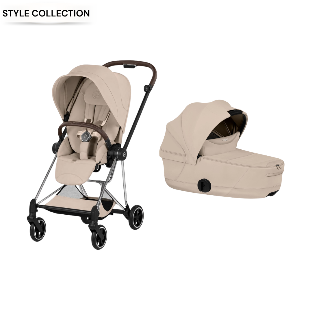 Cybex - Mios Cozy Beige 2 Pcs Bundle - Style Collection