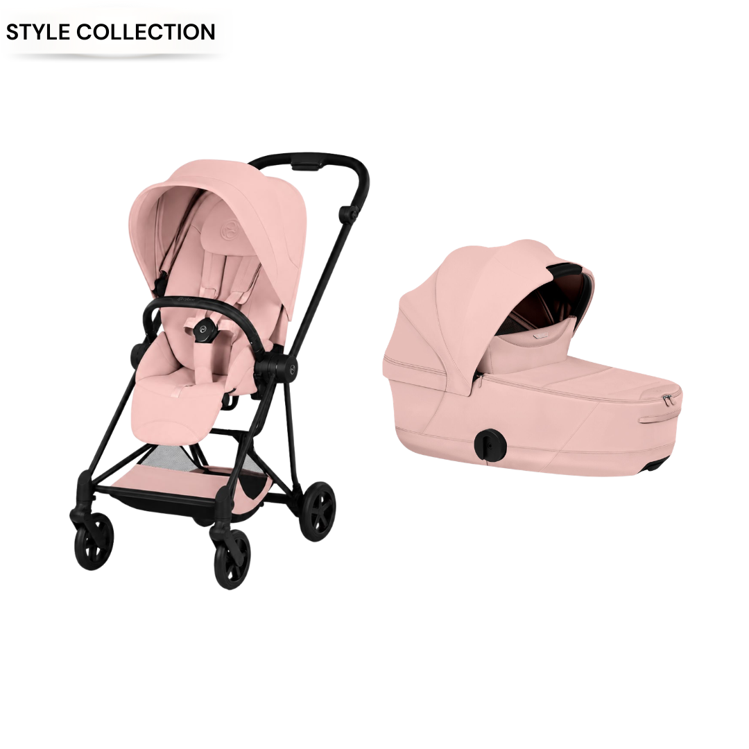 Cybex - Mios Peach Pink 2 Pcs Bundle - Style Collection