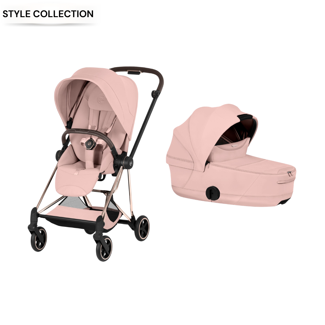 Cybex - Mios Peach Pink 2 Pcs Bundle - Style Collection