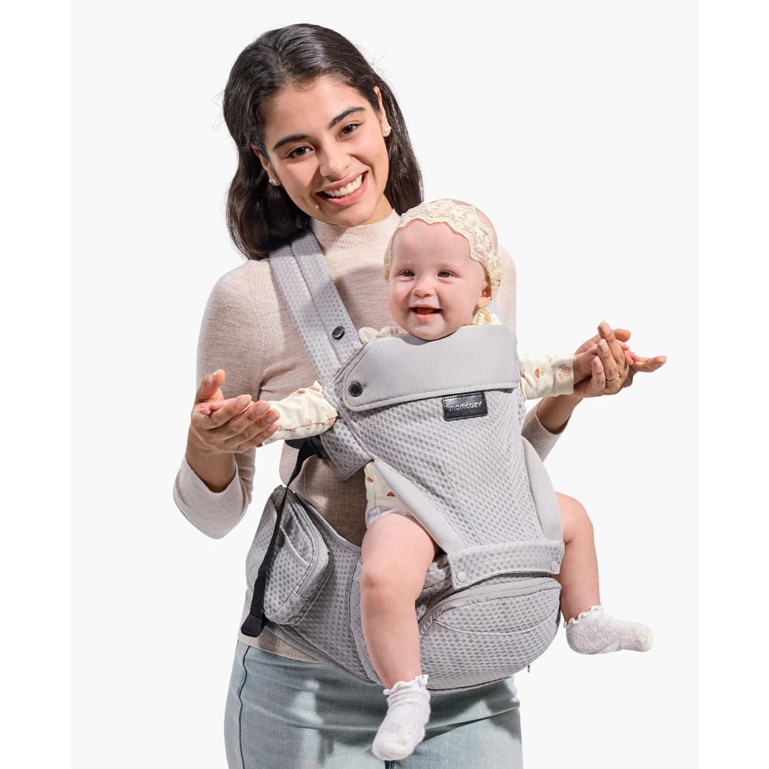 Momcozy - Carrier Hip Seat Grey