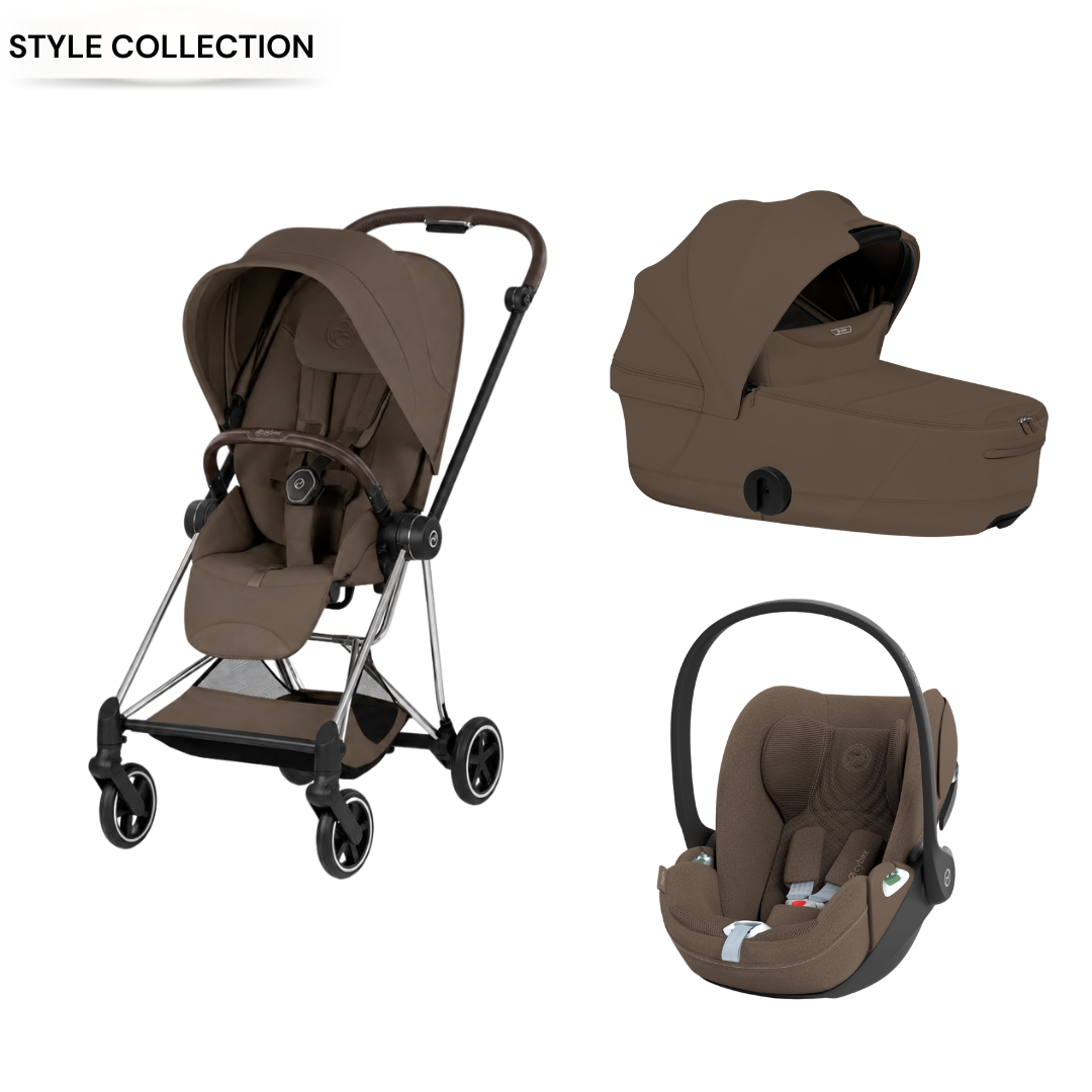 Cybex - Mios Coconut Brown 3 Pcs Bundle - Style Collection (Preorder  End of Sep)