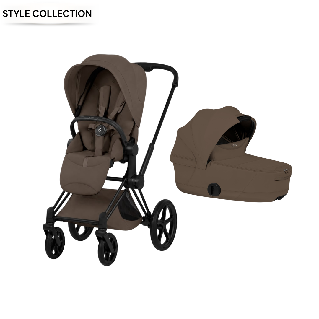 Cybex - Priam Coconut Brown 2 Pcs Bundle - Style Collection