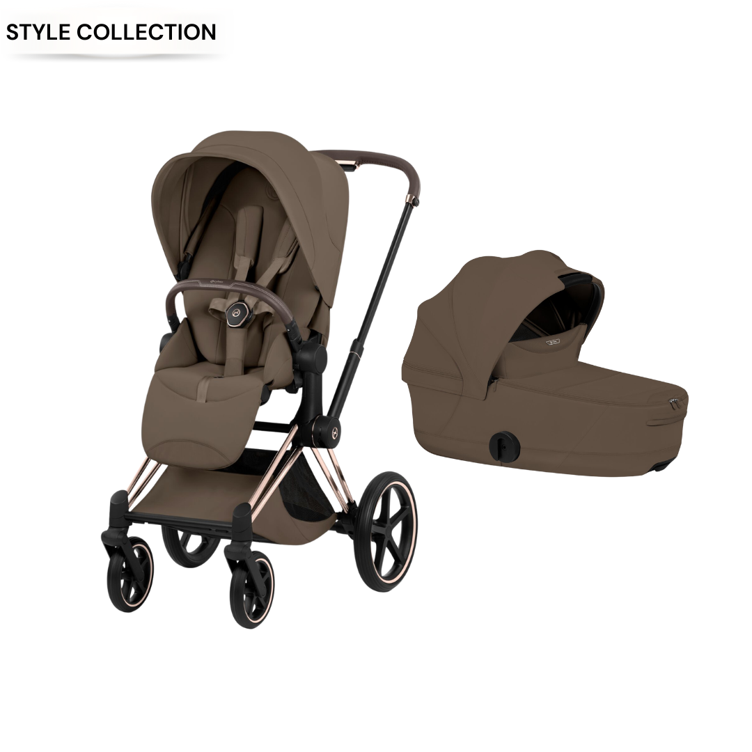 Cybex - Priam Coconut Brown 2 Pcs Bundle - Style Collection
