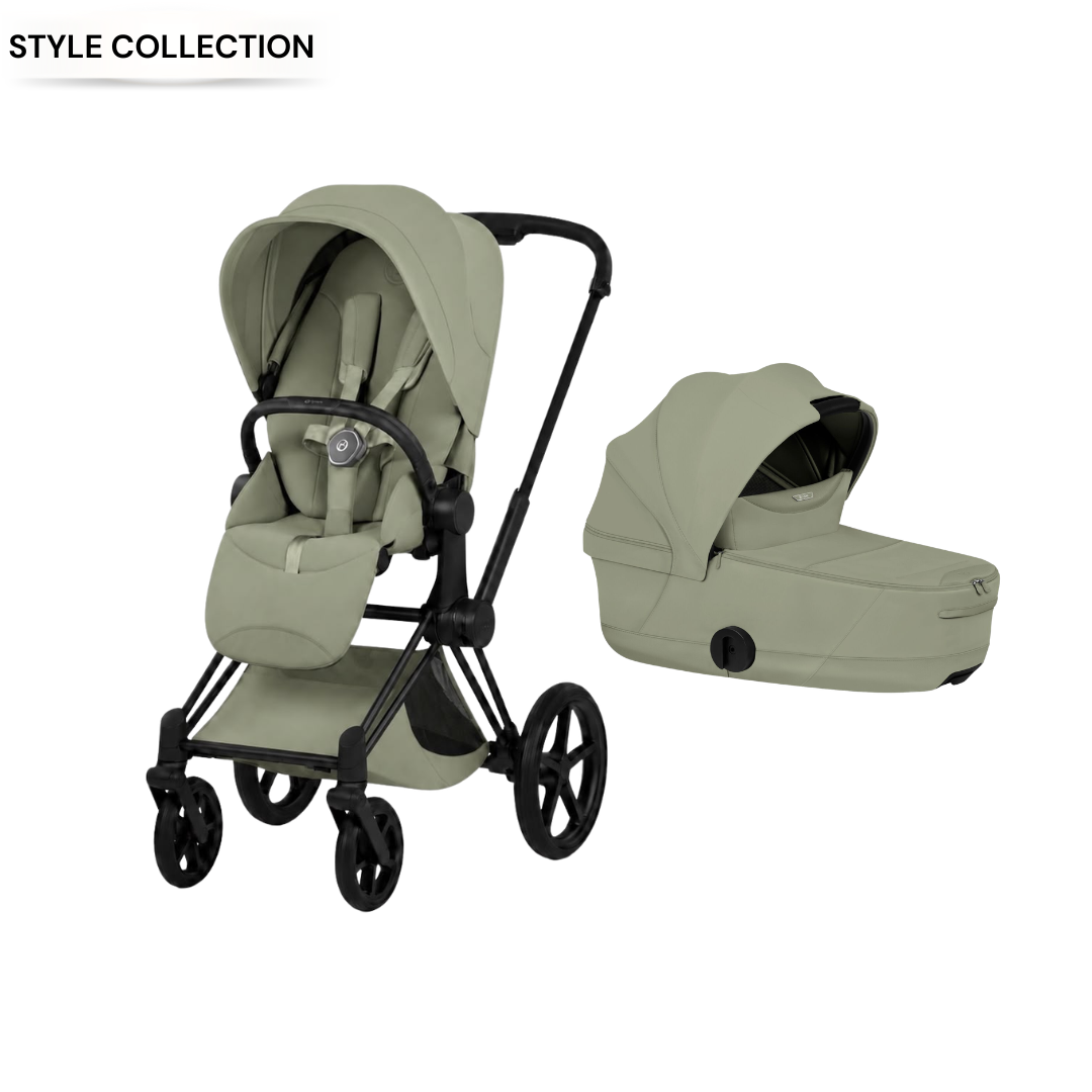 Cybex - Priam Sage Green 2 Pcs Bundle - Style Collection