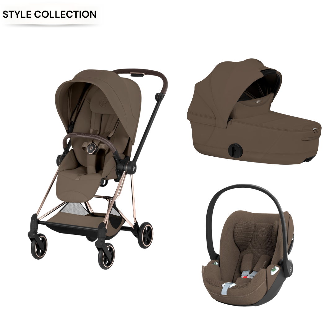 Cybex - Mios Coconut Brown 3 Pcs Bundle - Style Collection (Preorder  End of Sep)