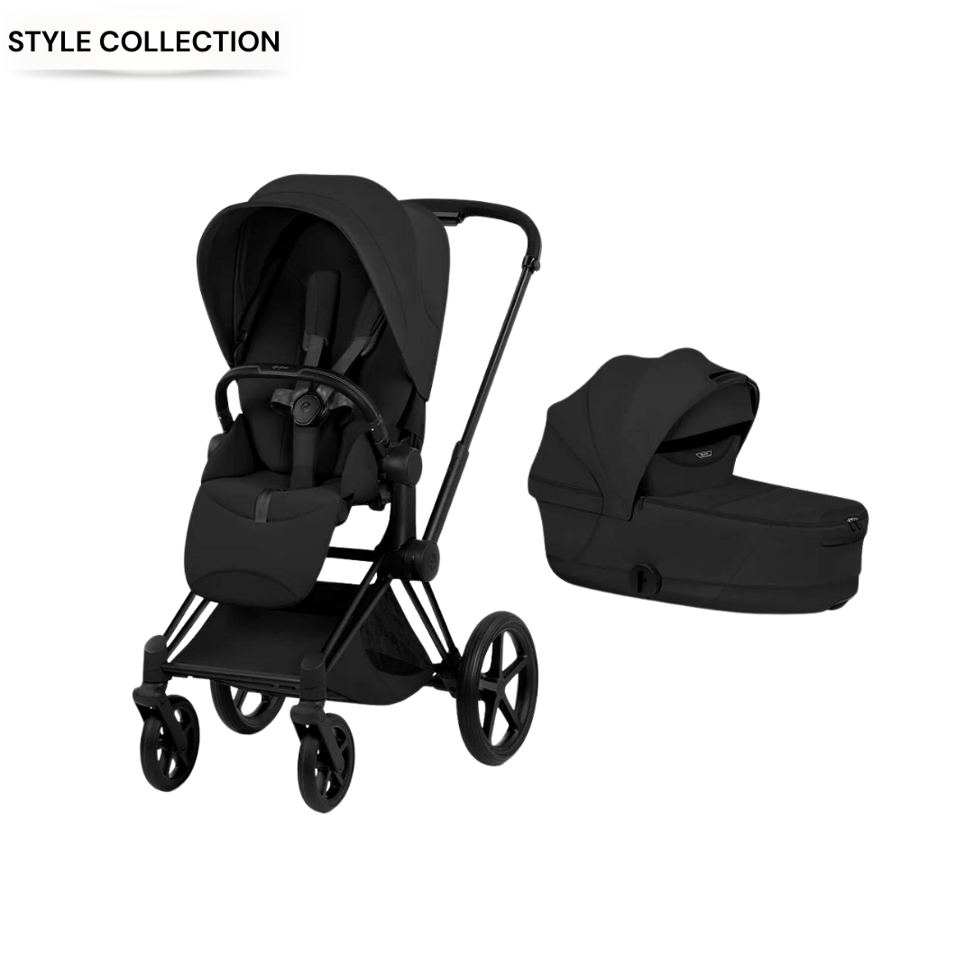 Cybex - Priam Sepia Black 2 Pcs Bundle - Style Collection