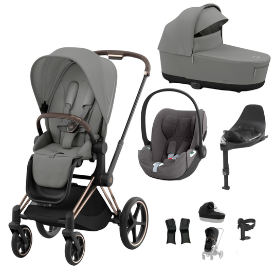 Cybex - Priam Travel System with Cloud T plus - Mirage Grey