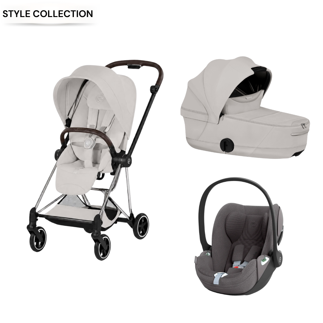 Cybex - Mios City Grey 3 Pcs Bundle - Style Collection