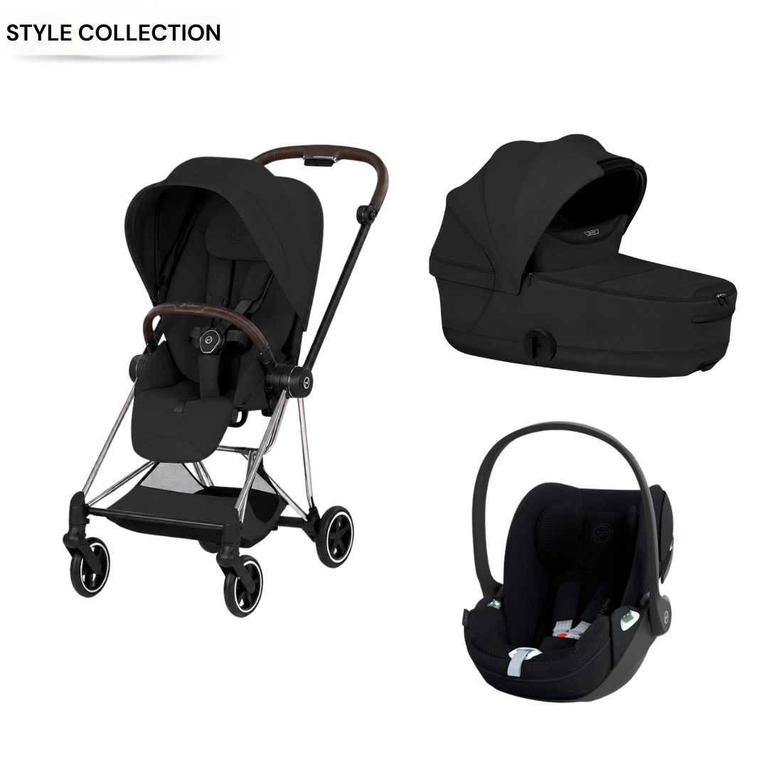 Cybex - Mios Sepia Black 3 Pcs Bundle - Style Collection